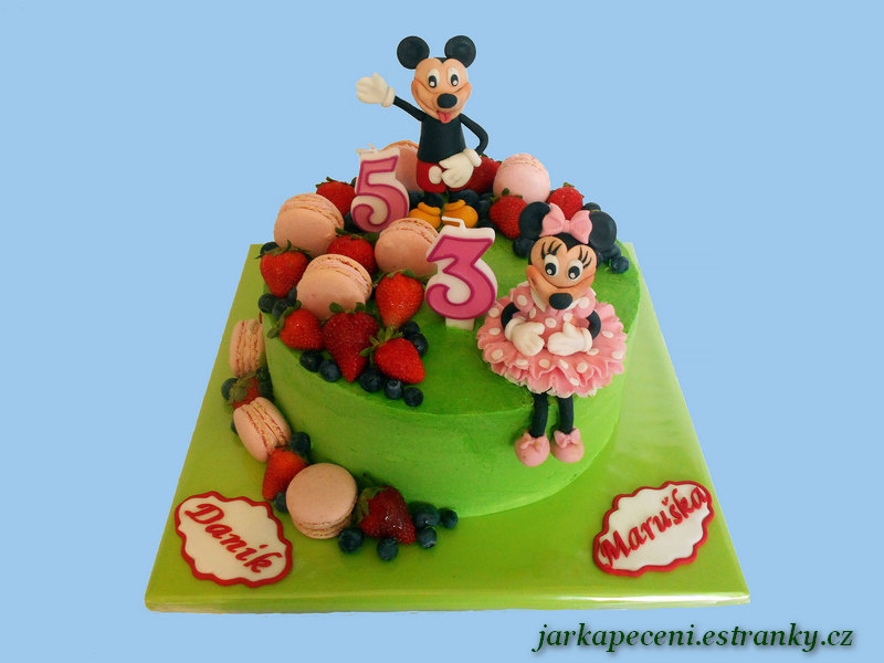 Minnie a  Mickey