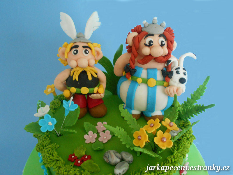 Asterix a Obelix - detail